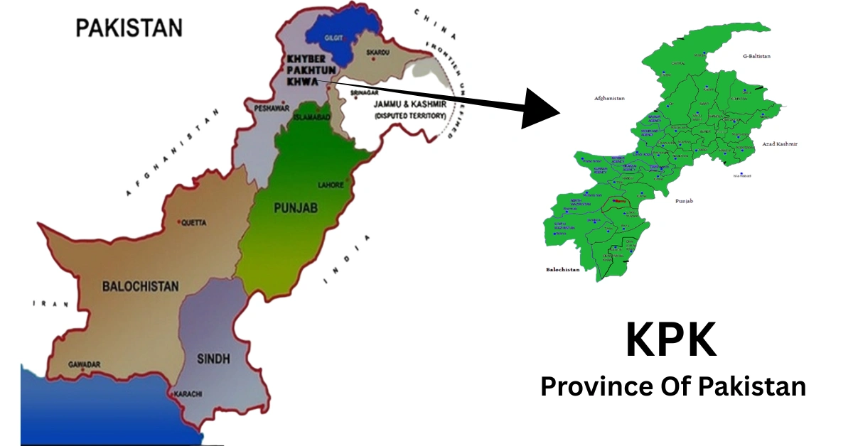 Khyber Pakhtunkhwa Map - Gateway of Mountains & Culture